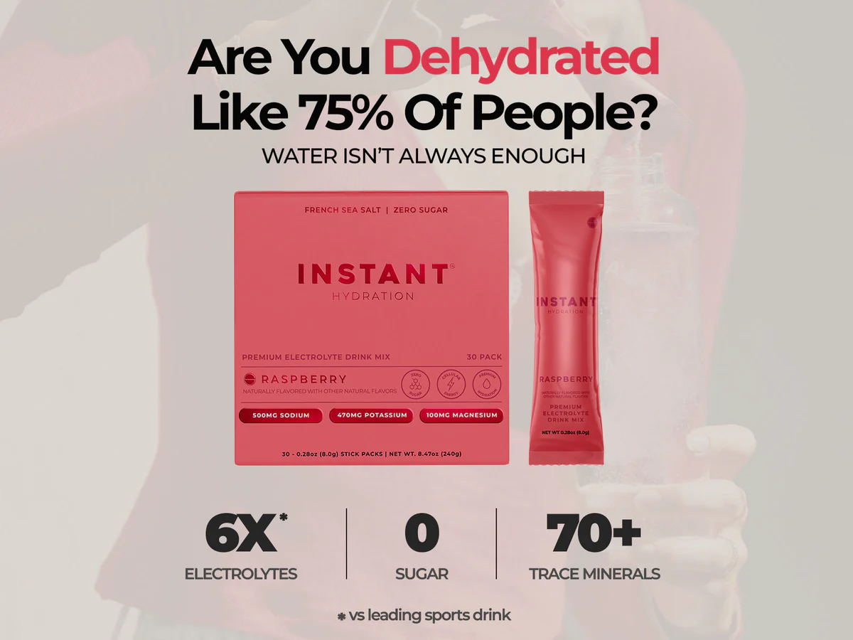 Instant Hydration Electrolyte Powder