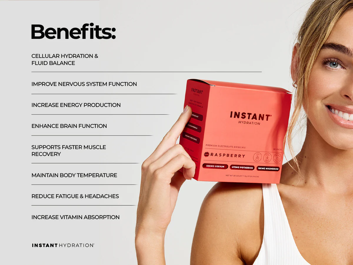 Instant Hydration Electrolyte Powder